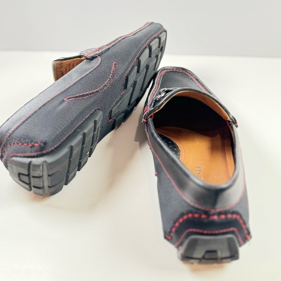 Donald Pliner Donnie 2 Embossed Bit Driver (Men) In Black Size 8M - Picture 8 of 8